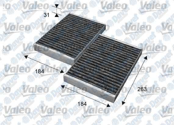 VALEO 715643 Polen Filtresi Mercedes S Class W221  ####